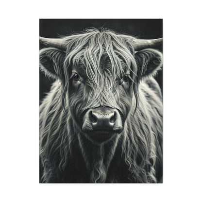 Highland Longhorn Portrait Wall Art & Canvas Prints