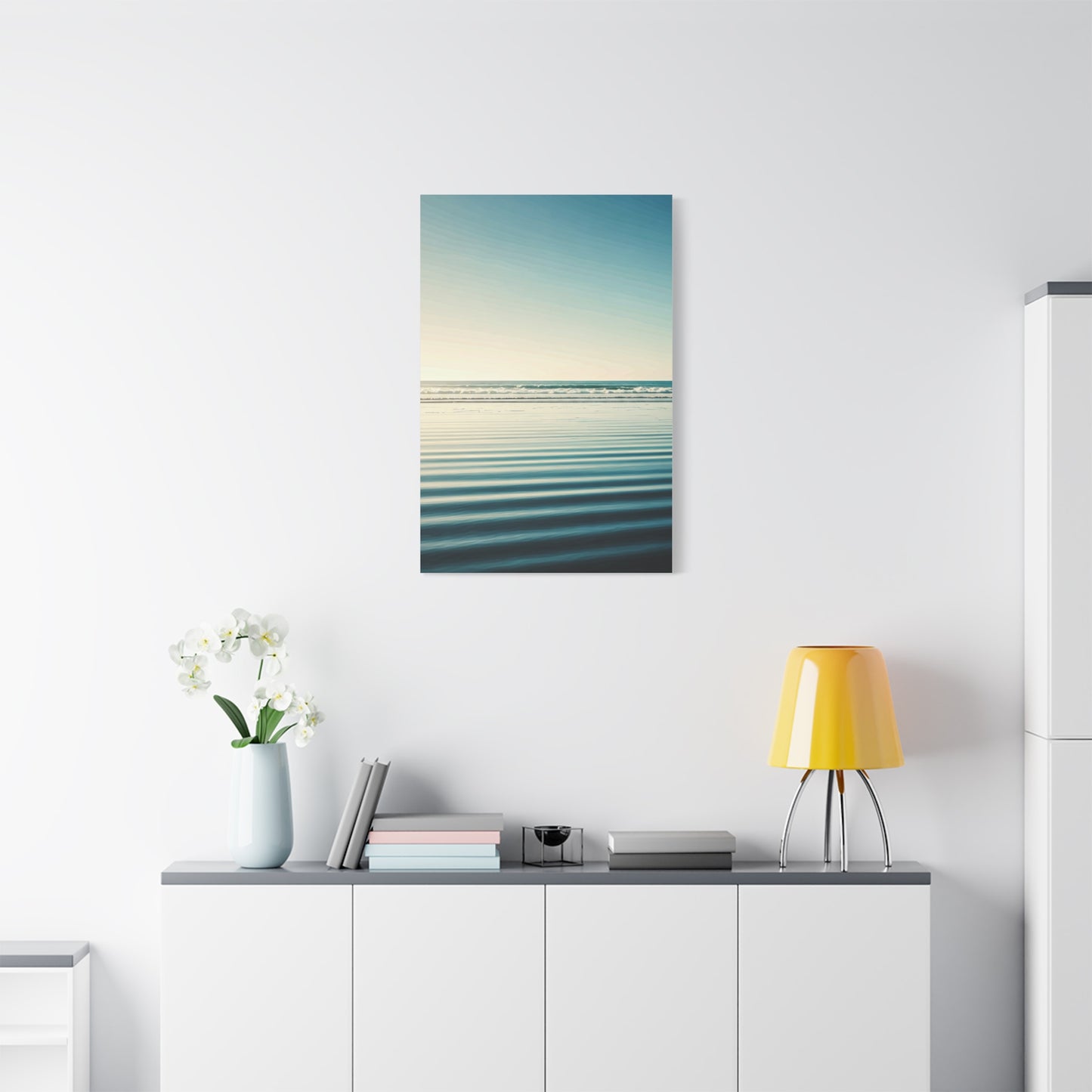 Minimal Horizon Ocean Calm Wall Art & Canvas Prints