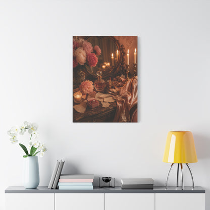 Vintage Vanity Love Letter Still Life Wall Art & Canvas Print
