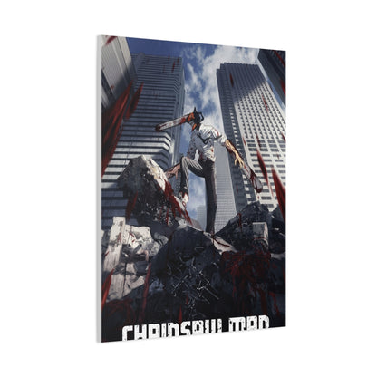 Chainsaw Man Poster Wall Art & Canvas Print