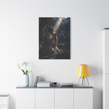 Agony in Gethsemane Night Prayer Wall Art & Canvas Print