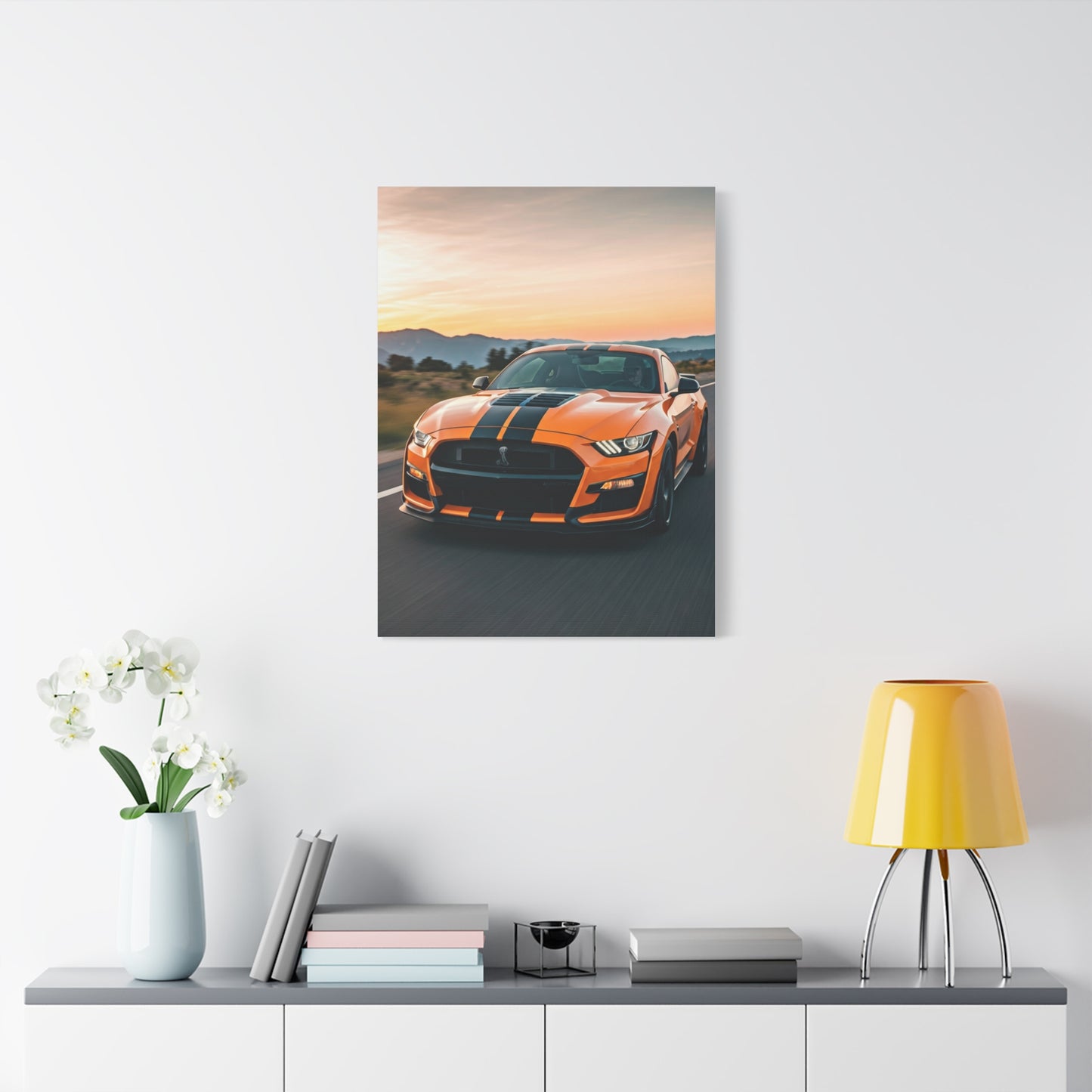 Ford Mustang Shelby GT500 Mountain Pass Assault Wall Art & Canvas Prints