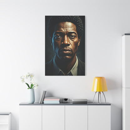 Face of Resolve Wall Art & Canvas Prints