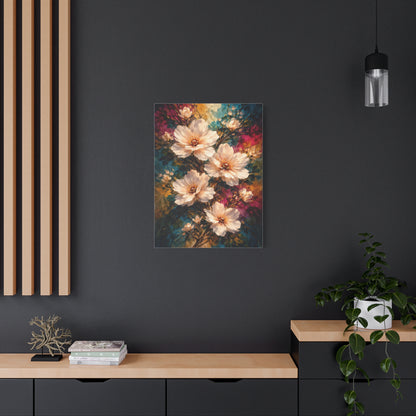 Oversized White Blossoms Floral Wall Art & Canvas Print