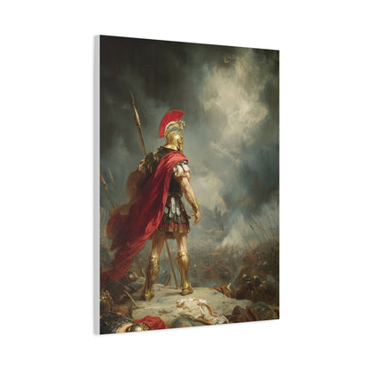 Mars Roman God Of War Battlefield Vision Wall Art & Canvas Print