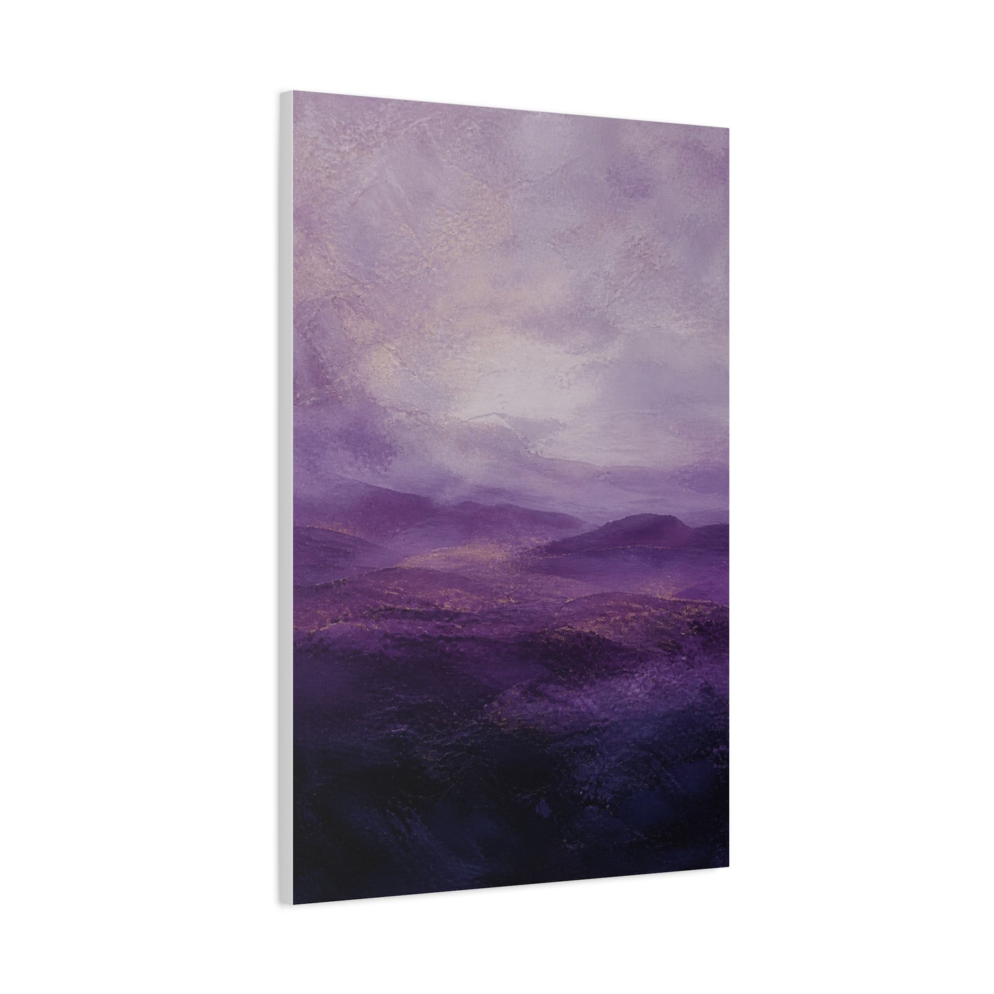 Amethyst Horizon Landscape Wall Art & Canvas Print