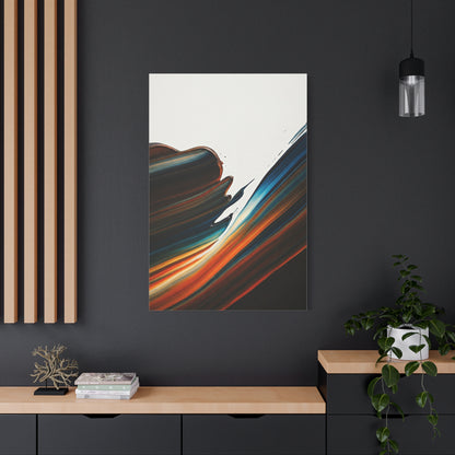 Expressive Dark Flow Abstract Wall Art & Canvas Prints