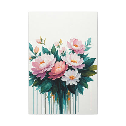 Modern Floral Bouquet Wall Art & Canvas Prints