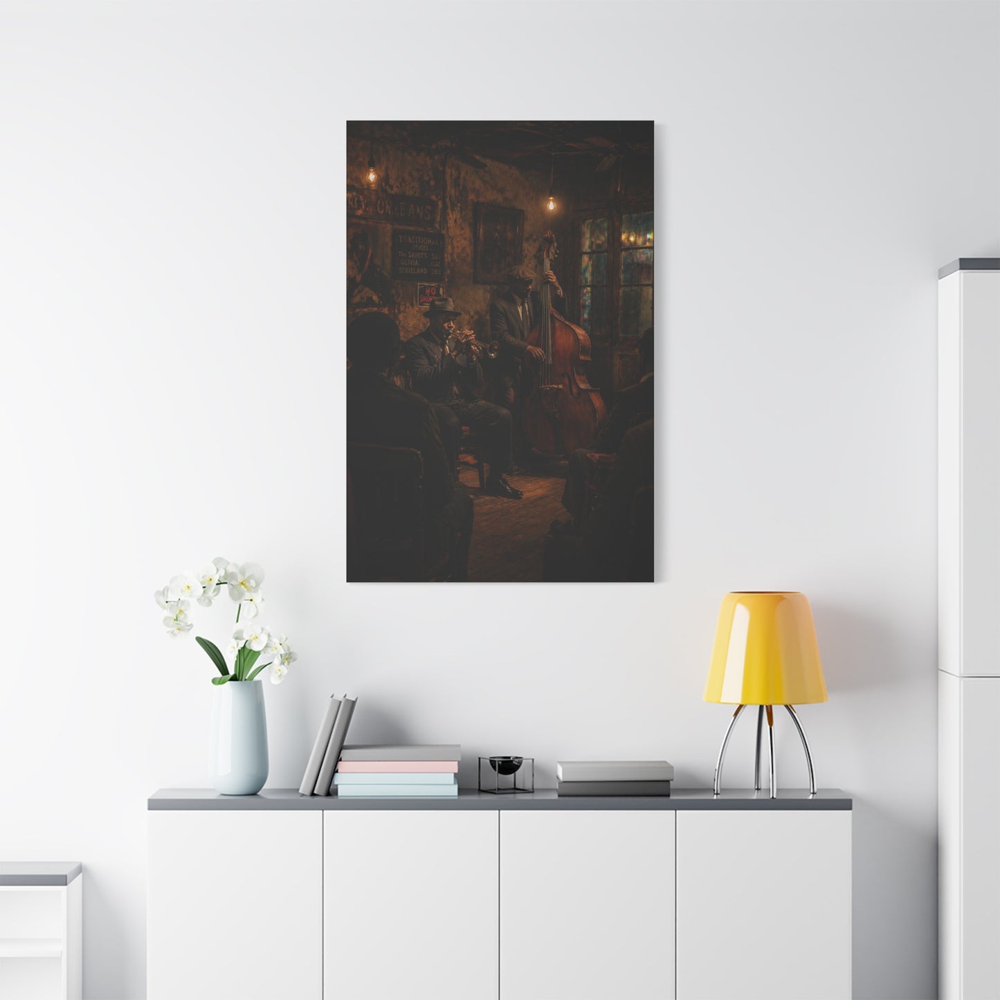 Preservation Hall Jazz Scene Wall Art & Canvas Print
