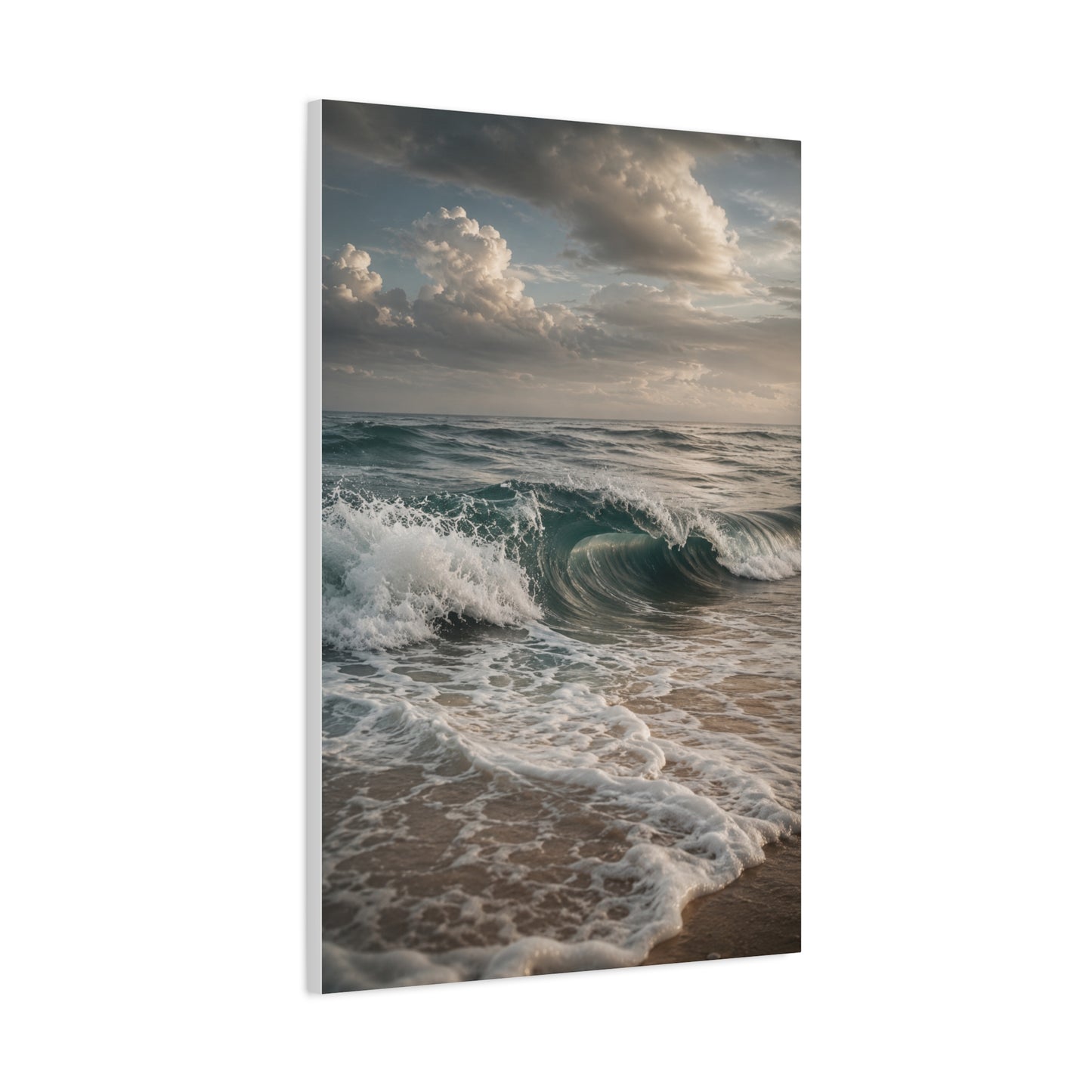 Rolling Shoreline Ocean Curl Wall Art & Canvas Print