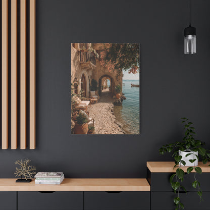 Amalfi Coastal Archway Wall Art & Canvas Print