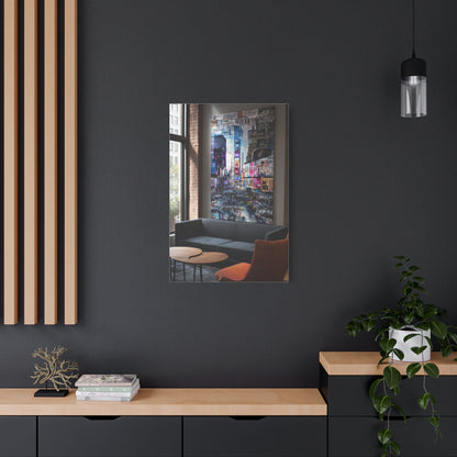 City And Culture Collage Artwork Wall Art & Canvas Print
