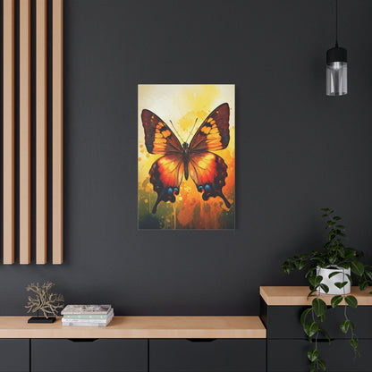 Watercolor Splash Butterfly Wall Art & Canvas Prints