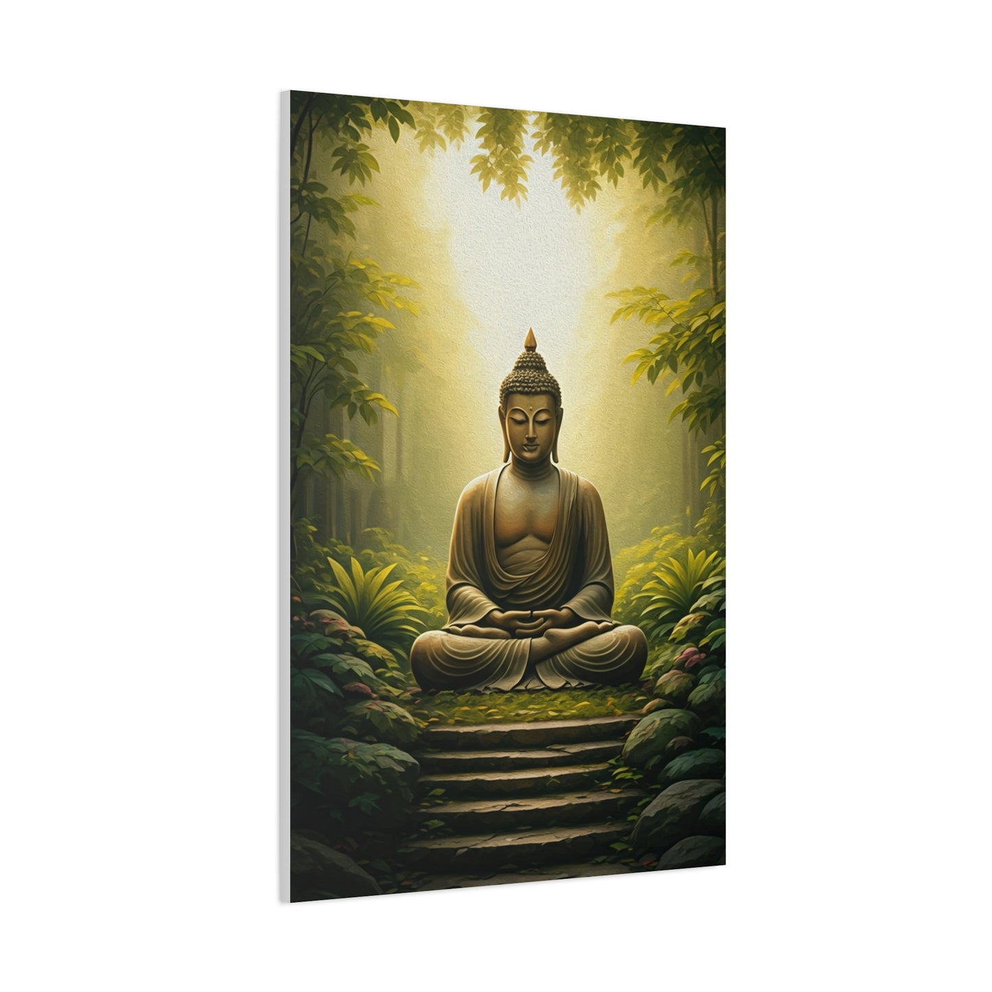 Forest Meditation Buddha Sanctuary Wall Art & Canvas Prints