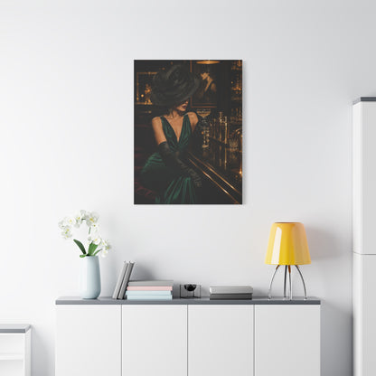 Couture Lounge Muse Portrait Wall Art & Canvas Print