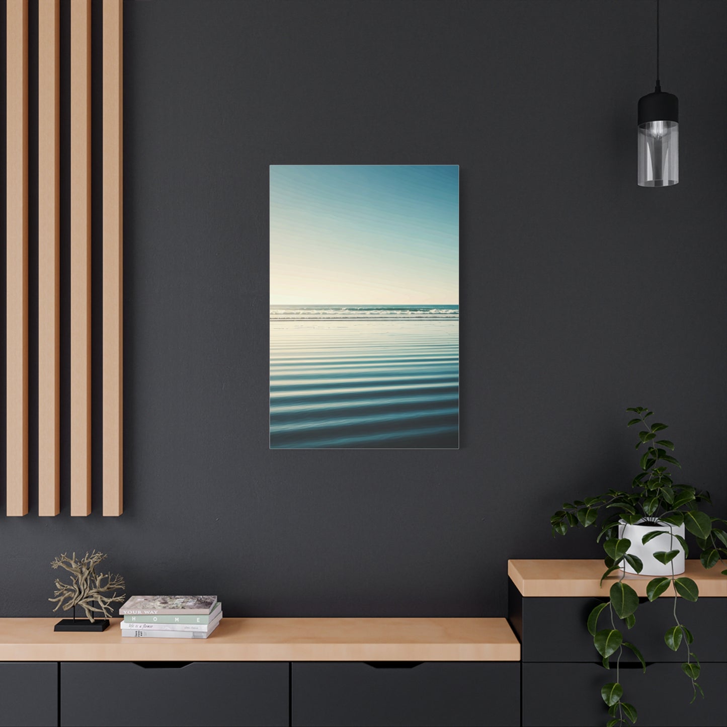 Minimal Horizon Ocean Calm Wall Art & Canvas Prints