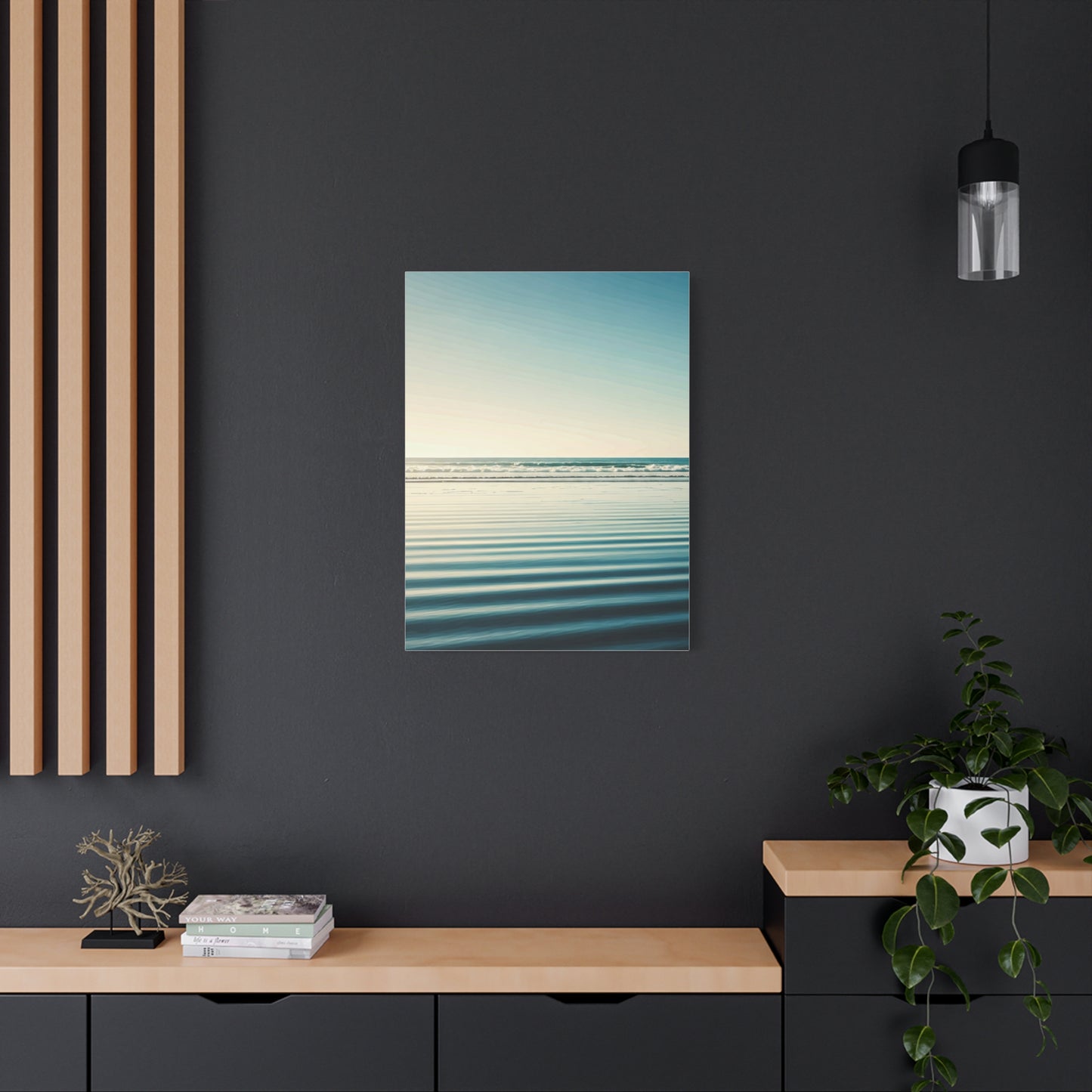 Minimal Horizon Ocean Calm Wall Art & Canvas Prints