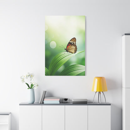 Leaf Rest Butterfly Wall Art & Canvas Prints