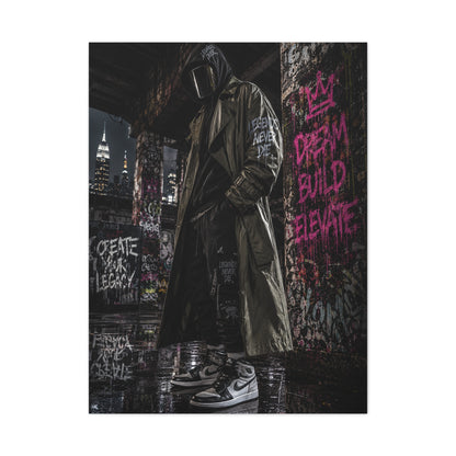Urban Shadow Rebel Street Wall Art & Canvas Print
