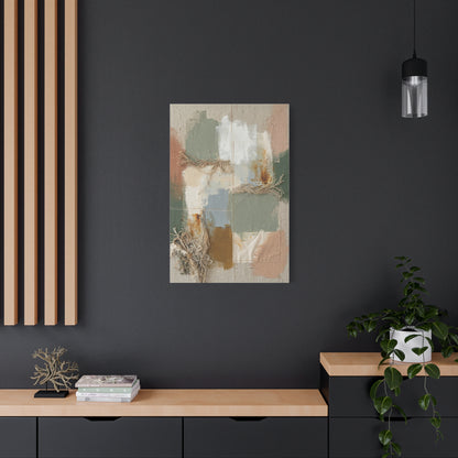 Vivid Contemporary Forest Reflections Landscape Wall Art & Canvas Print