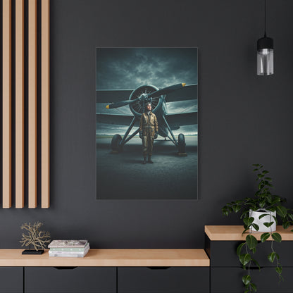 Pilot and Propeller Legacy Wall Art & Canvas Prints