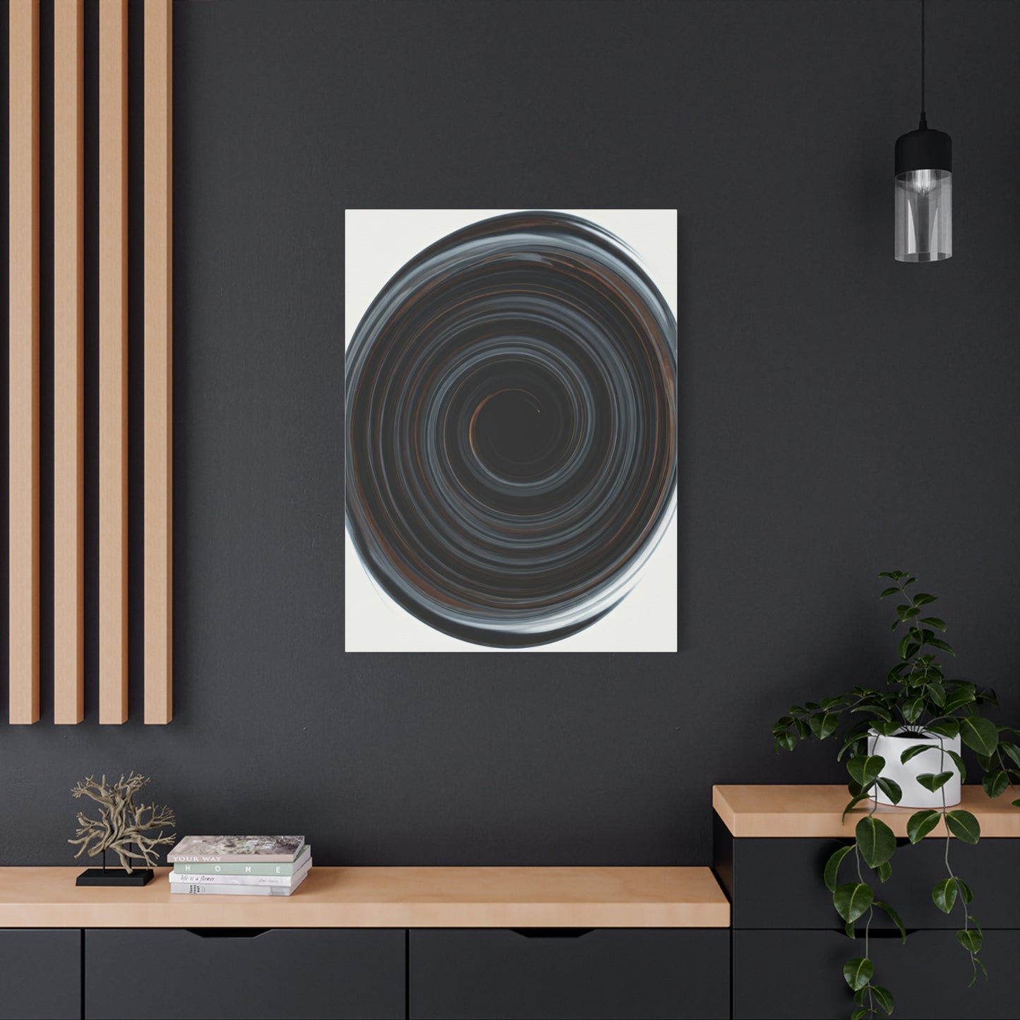 Obsidian Vortex Wall Art & Canvas Prints