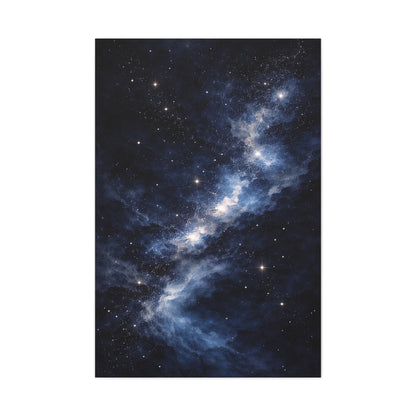 Celestial Nebula Drift Wall Art & Canvas Print