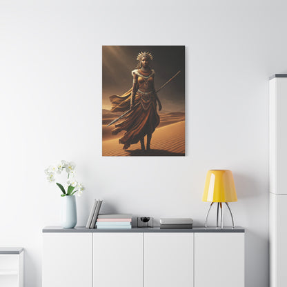Desert Warrior Goddess Wall Art & Canvas Prints