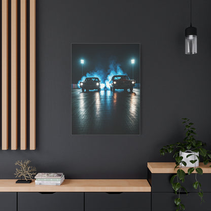 Twin Blower Launch Camaro vs Firebird Wall Art & Canvas Prints
