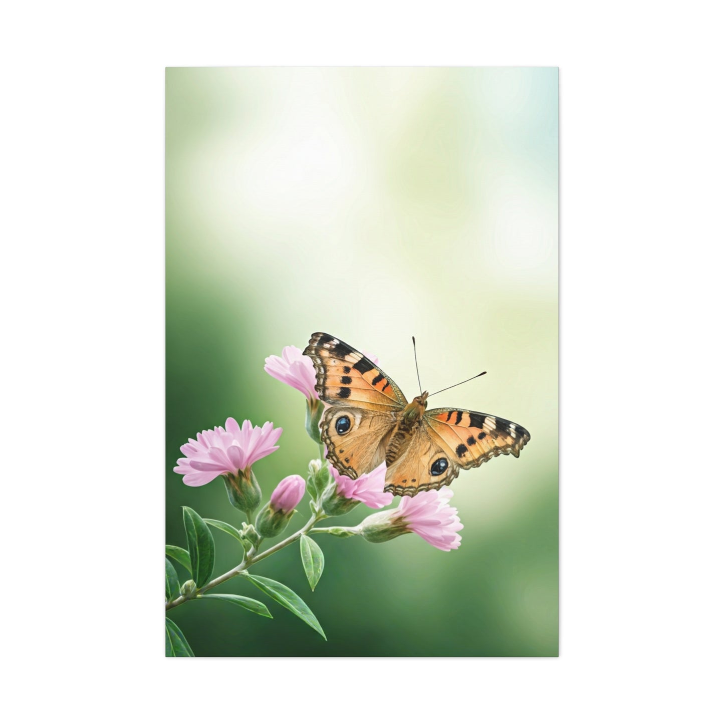Blossom Garden Butterfly Wall Art & Canvas Prints