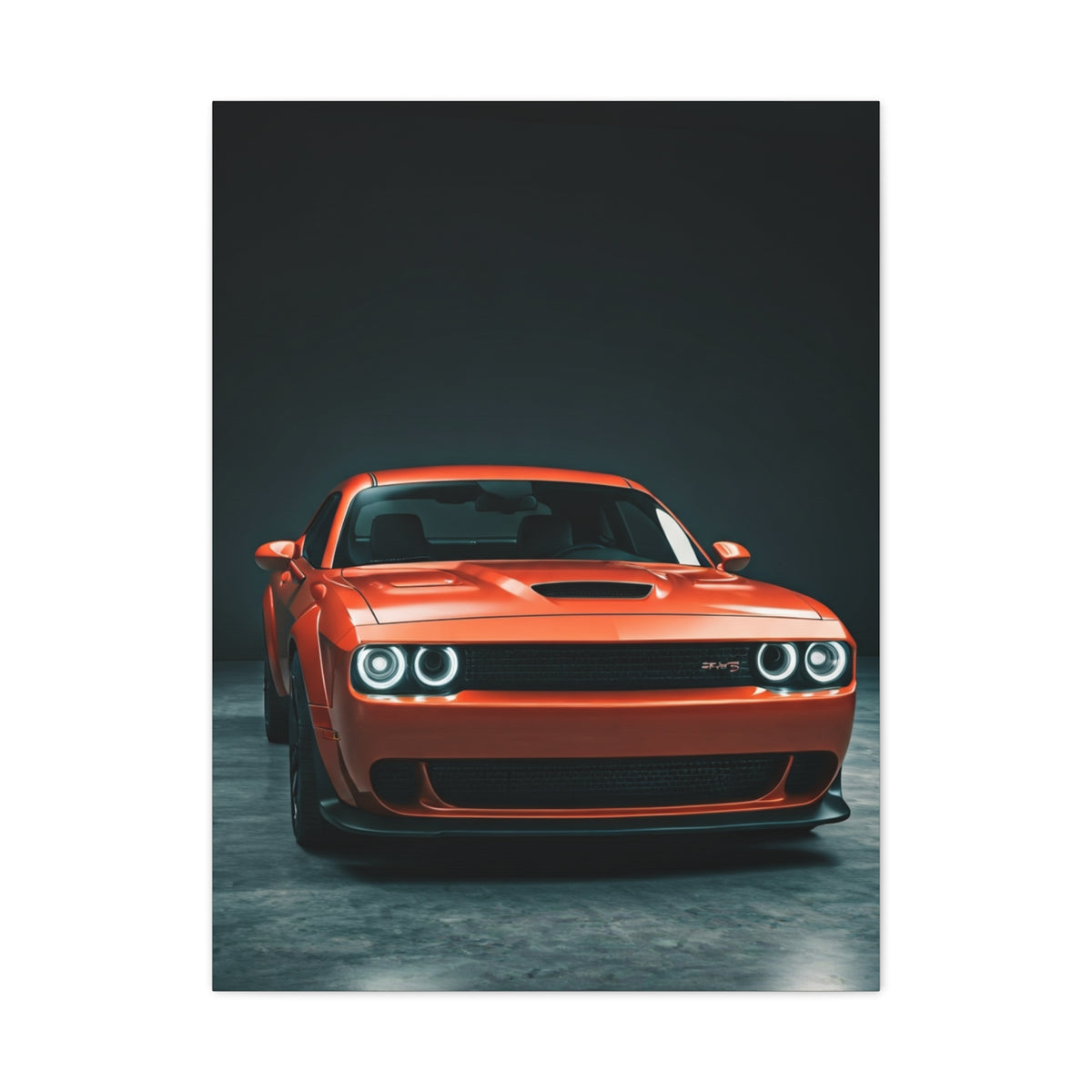 Dodge Challenger Hellcat Performance Wall Art & Canvas Prints