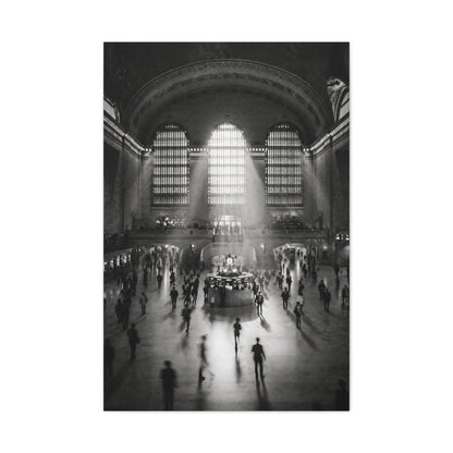 Grand Central Light & Motion Study Wall Art & Canvas Print
