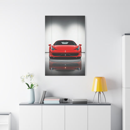 Ferrari 458 Italia Luxury Showroom Wall Art & Canvas Prints