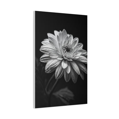 Peony Elegance in Monochrome Wall Art & Canvas Prints