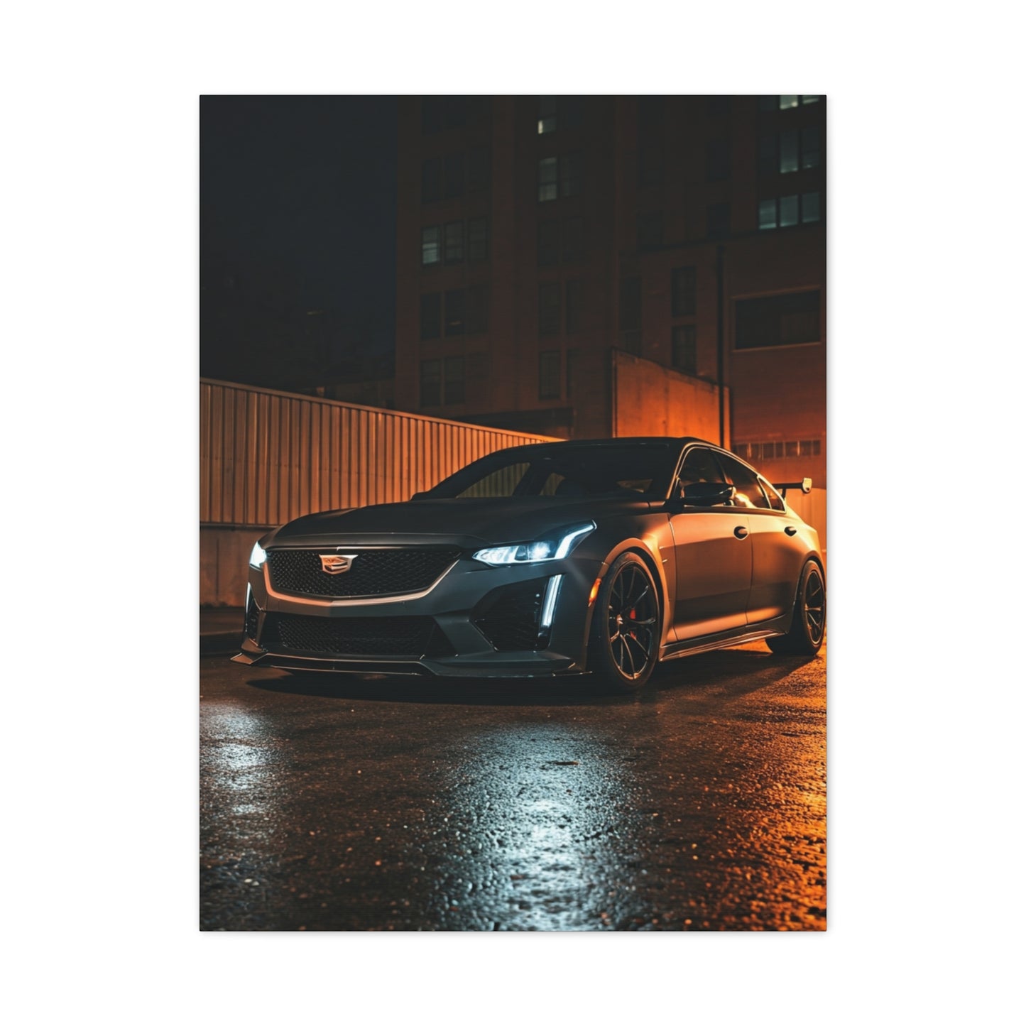 Cadillac CT5-V Blackwing Metropolitan Aggression Wall Art & Canvas Prints