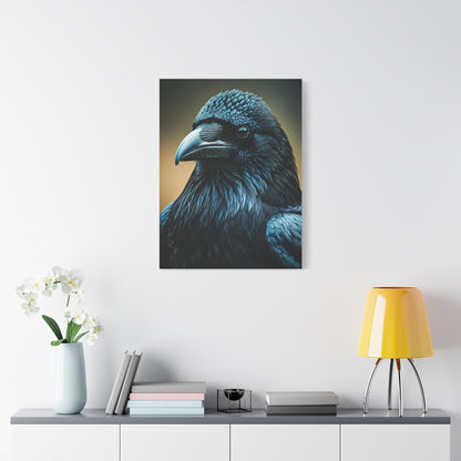 Midnight Raven Portrait Wall Art & Canvas Prints