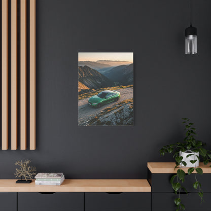 BMW M4 Hilltop Overlook Performance Wall Art & Canvas Prints