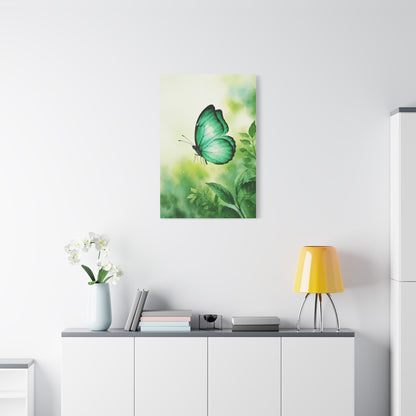 Emerald Forest Butterfly Dream Wall Art & Canvas Prints
