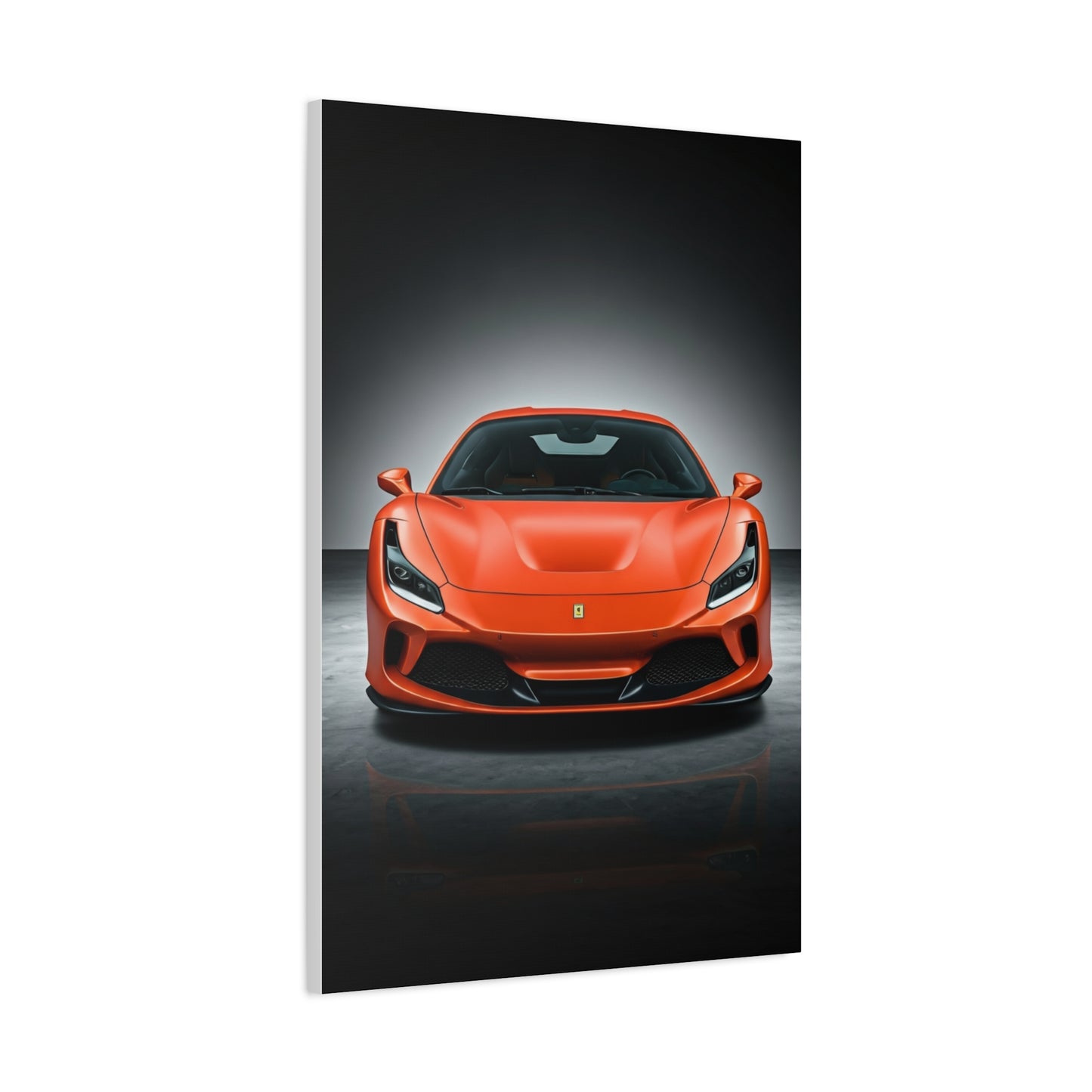 Ferrari F8 Tributo Minimal Studio Wall Art & Canvas Prints