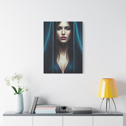 Veil of Blue Serenity Wall Art & Canvas Prints
