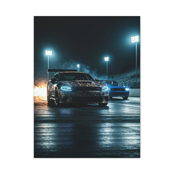 Hellcat Inferno Launch – Mustang Mach 1 Under Pressure Wall Art & Canvas Prints