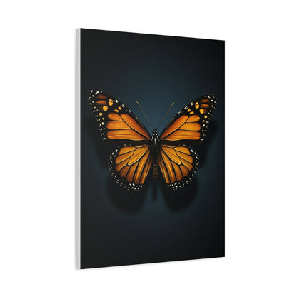 Monarch Butterfly Symmetry Portrait Wall Art & Canvas Prints