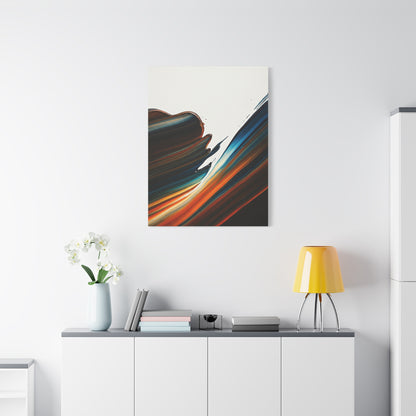 Expressive Dark Flow Abstract Wall Art & Canvas Prints