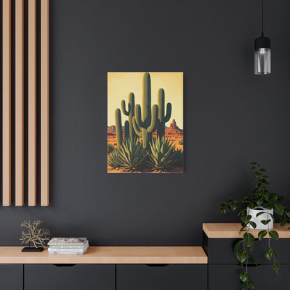 Southwestern Desert Cactus Garden Wall Art & Canvas Prints