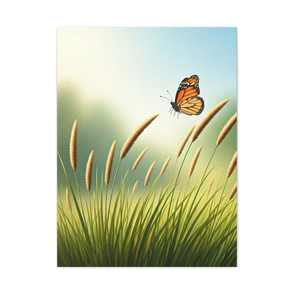 Meadow Flight Butterfly Wall Art & Canvas Prints