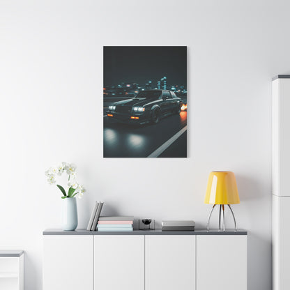 1987 Buick Regal GNX Midnight Turbo Assault Wall Art & Canvas Prints