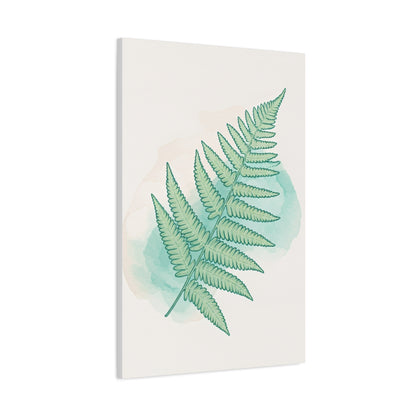 Soft Fern Botanical Study Wall Art & Canvas Prints