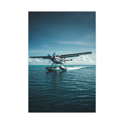 Seaplane Landing Adventure Wall Art & Canvas Prints
