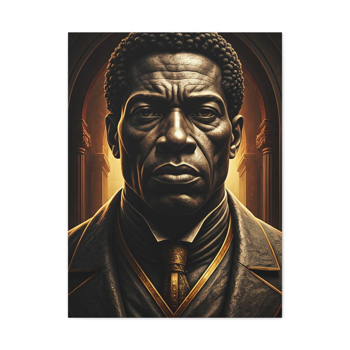 Regal Shadow Portrait Wall Art & Canvas Prints