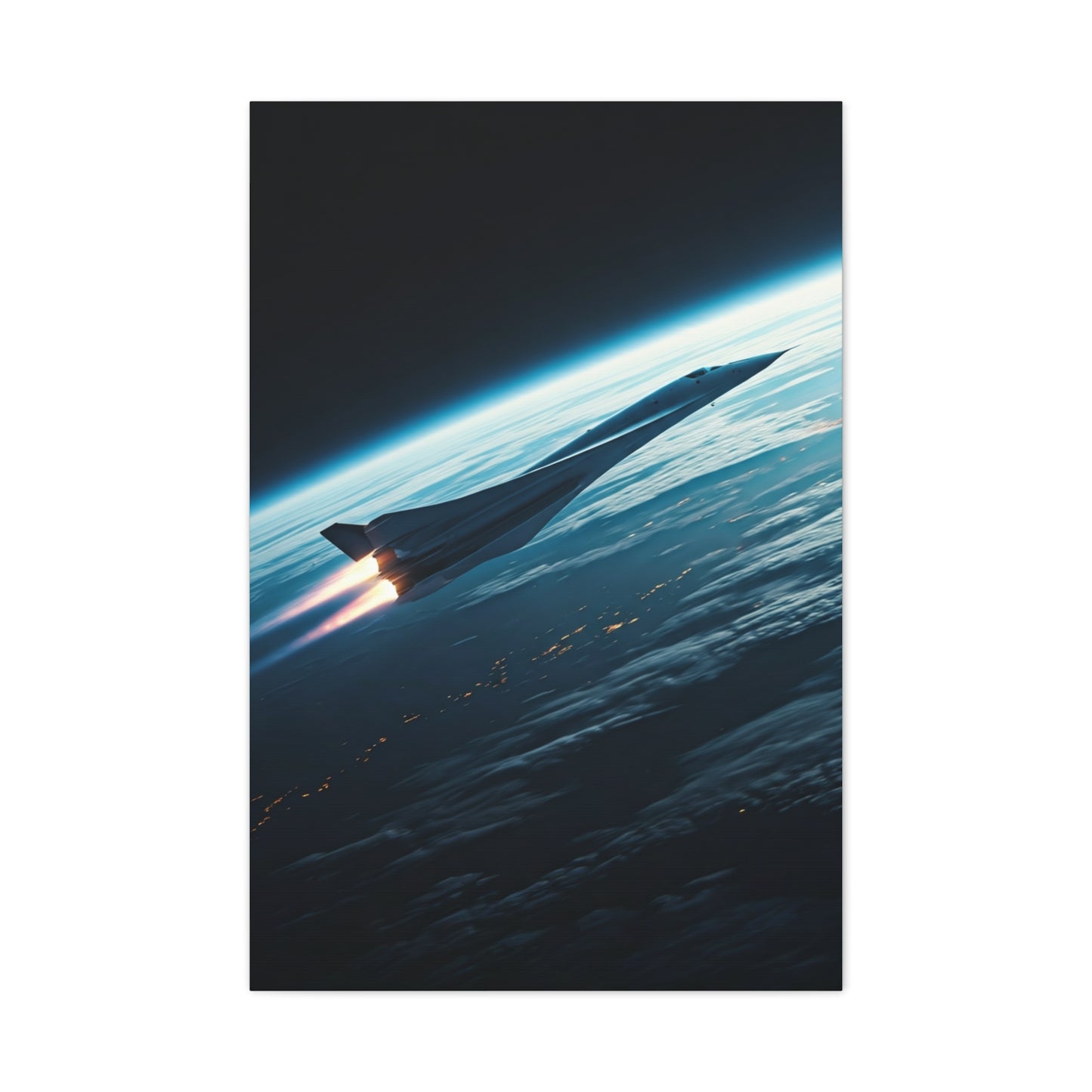 Hypersonic Spacecraft Speed Flight Wall Art & Canvas Prints